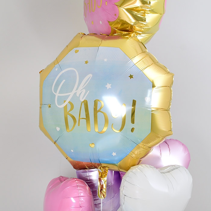 은박풍선 Oh BABY 블루 슈퍼쉐입 은박풍선 Oh BABY 블루 슈퍼쉐입