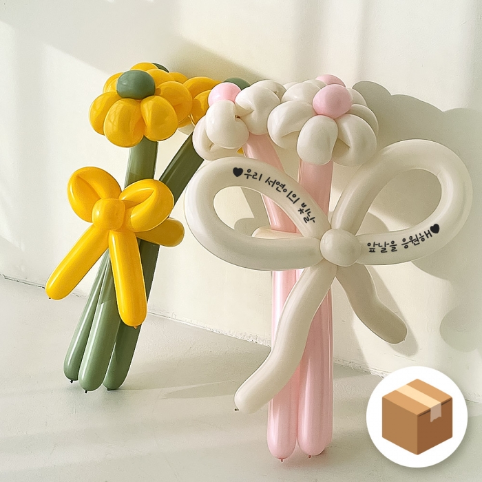 [택배/픽업/완제품] 조이파티 데이지 풍선꽃다발 생일 꽃풍선 졸업꽃풍선 요술풍선꽃다발