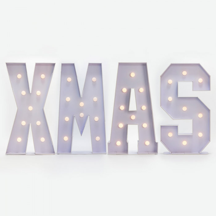 마퀴조명세트 XMAS (크리스마스대형 알파벳조명) 마퀴조명세트 XMAS (크리스마스대형 알파벳조명)